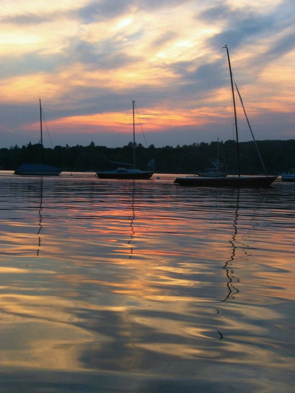 Ammersee, clouds,