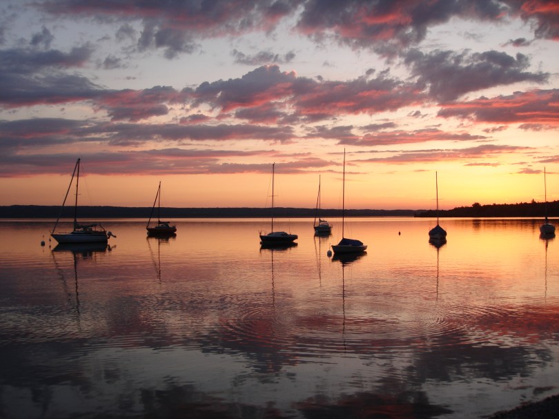 Ammersee sunset