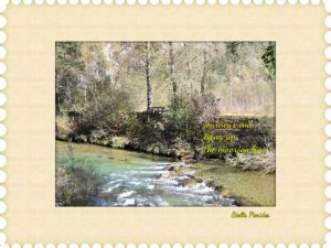 River Ammer,Ettal,Oberammergau,haiga,