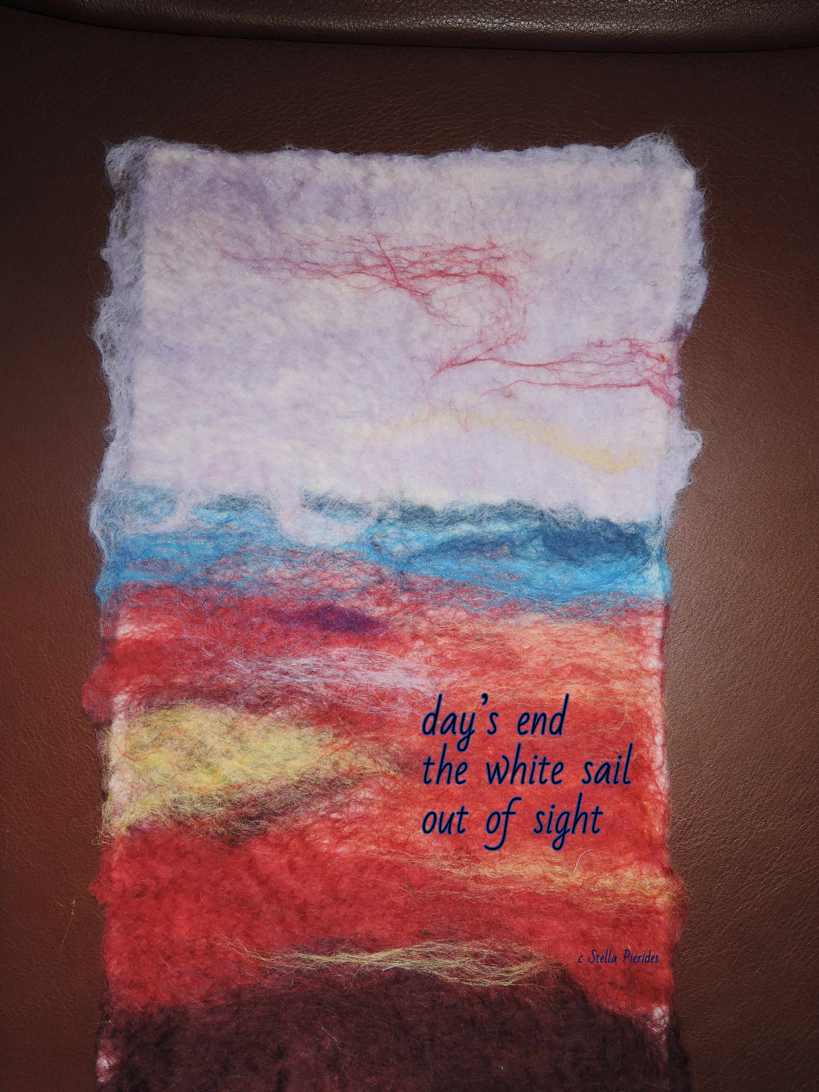 haiga, haikufeltings,day's end,