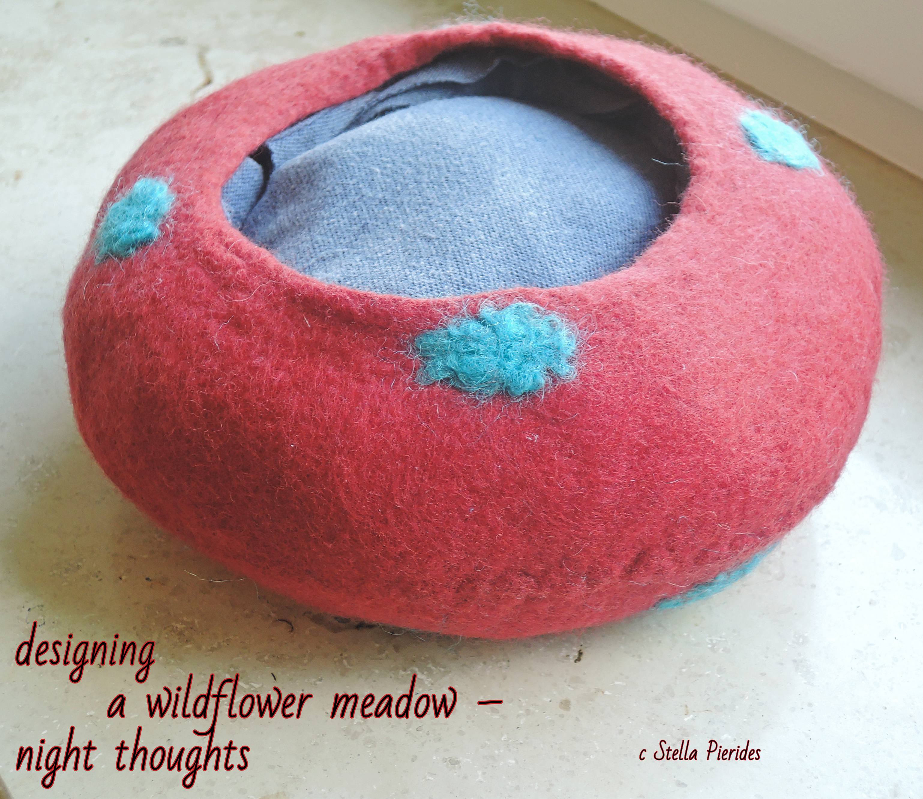 felted bowl,haikufeltings,