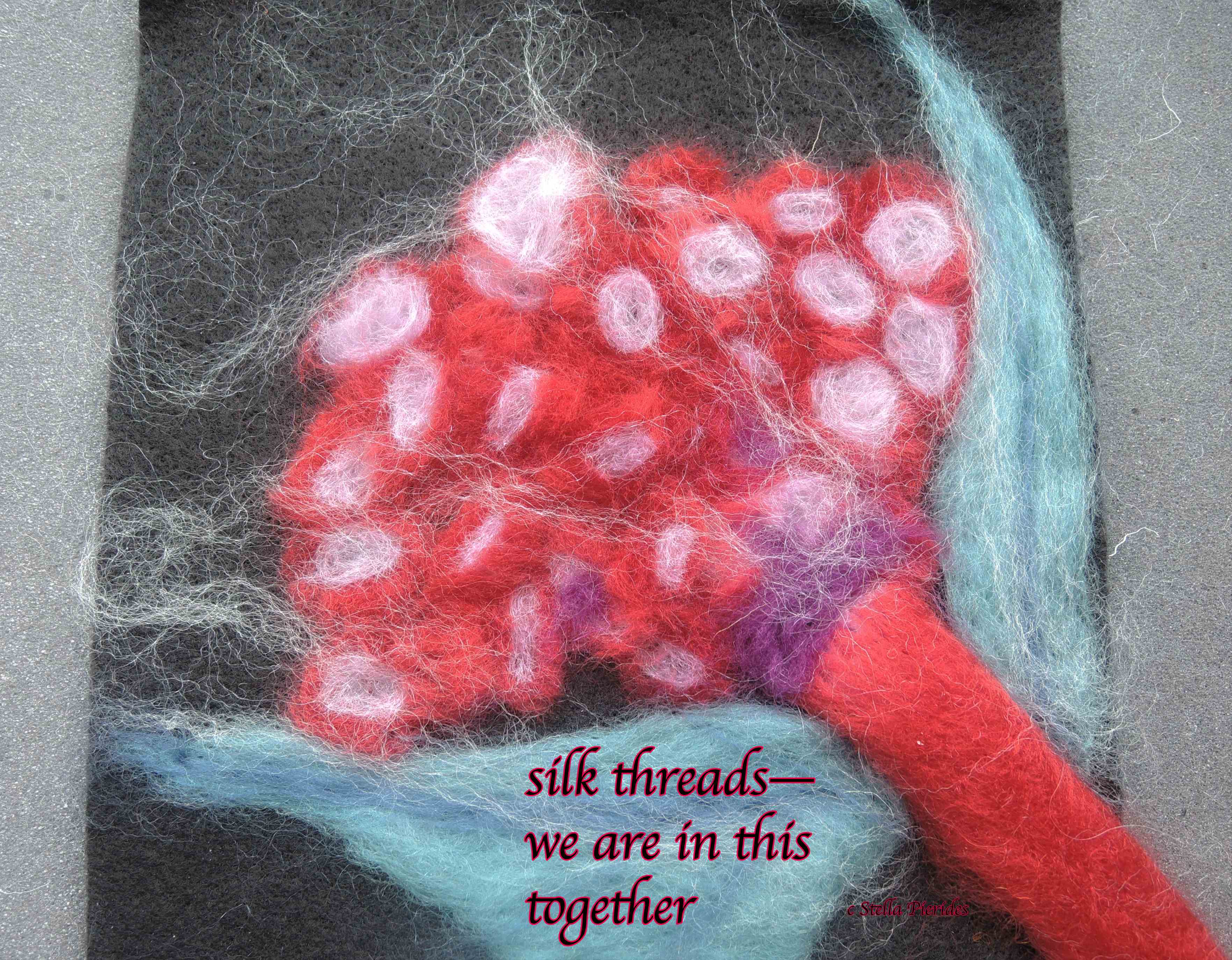 haiga, felting,